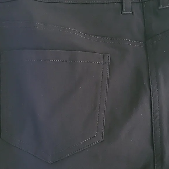 Renuar black casual pants. Size 12 P - Picture 5 of 11
